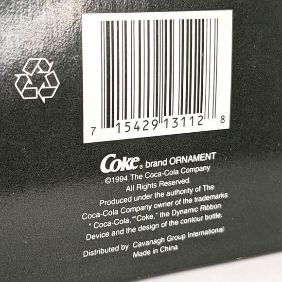 Vintage 90s Coca-Cola Christmas Ornaments Set of 2 | Bottling Works North Pole - Picture 10 of 11